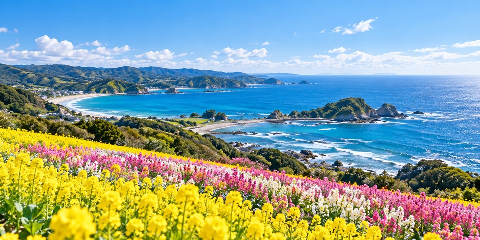 千葉県 房総・花畑・海