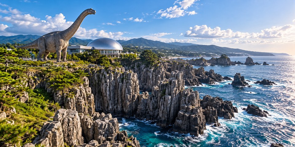福井県 恐竜・東尋坊・越前