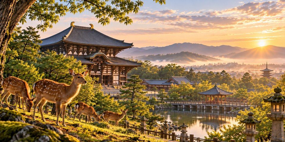 奈良県 古都・鹿・寺社
