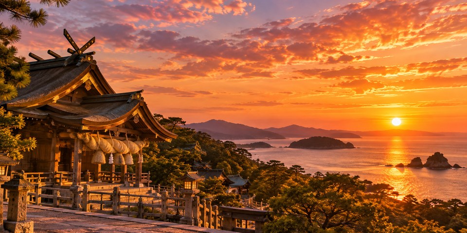 島根県 出雲・神話・夕景